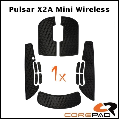 Corepad Soft Texture Grips Grip Tape Pulsar X2A X2-A Mini Ambidextrious Wireless
